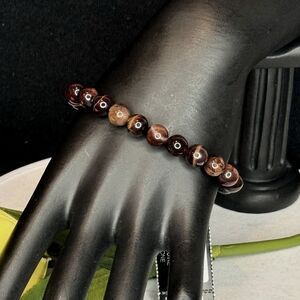 EXPRESS Genuine Stone Stretch Bracelet